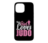Custodia per iPhone 13 Pro Max Questa ragazza ama la grazia e la tenacia del judo