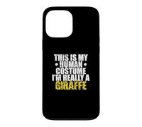 Custodia per iPhone 13 Pro Max Questo è il mio costume umano I'm Really a Giraffe