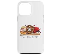Custodia per iPhone 13 Pro Max Questo gioco di baseball della stagione - Eat Sleep Baseball Repeat