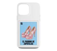Custodia per iPhone 13 Pro Max Quieres Ser Mi Padrino De Zapatillas Quinceañera