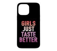 Custodia per iPhone 13 Pro Max Ragazze Solo Taste Better - Divertente Lesbiche Orgoglio Bandiera Colori