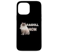 Custodia per iPhone 13 Pro Max Ragdoll Cat Mamma Divertente Gatto Proprietario Amante San Valentino