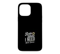 Custodia per iPhone 13 Pro Max Rain or Shine I Need Rock Songs Music Lover