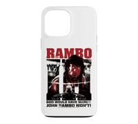 Custodia per iPhone 13 Pro Max Rambo III Dio avrebbe misericordia Stallone Film