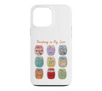 Custodia per iPhone 13 Pro Max Reading is My Jam Bookworm Generi letterari Vasetti
