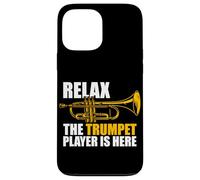 Custodia per iPhone 13 Pro Max Relax the trumpet player is here tromba