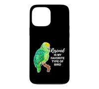 Custodia per iPhone 13 Pro Max Rescued is my Favorite Type of Bird - Amazon Parrot