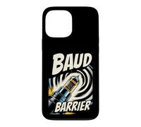 Custodia per iPhone 13 Pro Max Retro Computer Baud Barrier Vintage Dial Up Modem Graphic