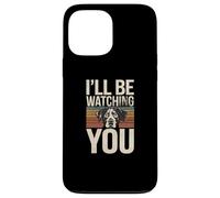 Custodia per iPhone 13 Pro Max Retro Funny Dog Citazioni I'll Be Watching You