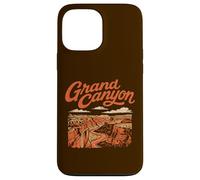 Custodia per iPhone 13 Pro Max Retro Grand Canyon National Park Vintage Style 80s