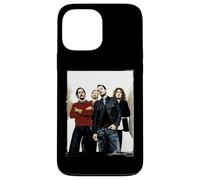 Custodia per iPhone 13 Pro Max Ritratto di Michael Robert Williams del club motociclistico ribelle nero