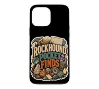 Custodia per iPhone 13 Pro Max Rockhound Pocket Finds umorismo geologia