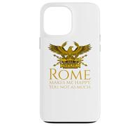 Custodia per iPhone 13 Pro Max Roma mi rende felice - SPQR Legionary Eagle - Storia Romana