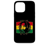 Custodia per iPhone 13 Pro Max Roots Reggae Baby Rasta Bandiera Rastafari Leone di Juda