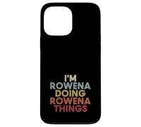 Custodia per iPhone 13 Pro Max Rowena Name Rowena Personalized Name First Given