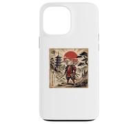 Custodia per iPhone 13 Pro Max Samurai Axolotl Japanese Vintage Funny Gifts Graphic Art