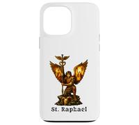 Custodia per iPhone 13 Pro Max San Arcangelo Raffaele Arte Cristiana Fede