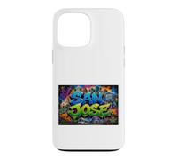 Custodia per iPhone 13 Pro Max San Jose CA California Stati Uniti Silicon Valley Graffiti Art