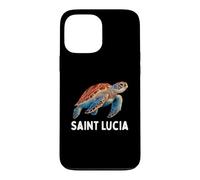 Custodia per iPhone 13 Pro Max Santa Lucia Isola Souvenir Mar dei Caraibi Santa Lucia