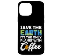 Custodia per iPhone 13 Pro Max Save Earth The Only Planet With Coffee Earth Day