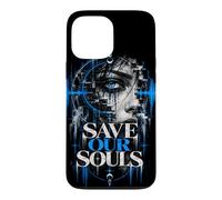 Custodia per iPhone 13 Pro Max Save Our Souls - Abbigliamento tecnico in stile techno