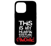 Custodia per iPhone 13 Pro Max Scary Gnome Halloween Costume Scary Garden Cute Gnome Gift