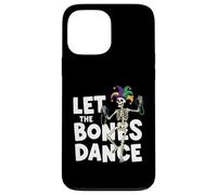 Custodia per iPhone 13 Pro Max Scheletro danzante Mardi Gras Let The Bones Dance Funny Parade