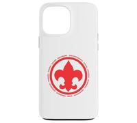Custodia per iPhone 13 Pro Max Scouting Fleur De Lis & Scout Law BSA Cub Scouts Logo