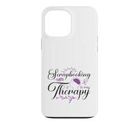 Custodia per iPhone 13 Pro Max Scrapbooking is My Therapy Paper Crafting Scrapbooking