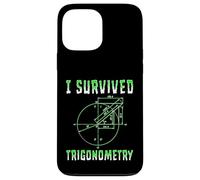 Custodia per iPhone 13 Pro Max Scuola di matematica di trigonometria divertente sono sopravvissuto