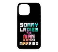 Custodia per iPhone 13 Pro Max Scusate signore, quest'uomo si sposa