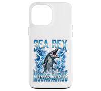 Custodia per iPhone 13 Pro Max Sea Rex Mosasaurus Ocean Predator Dinosaur Ragazzi
