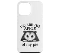 Custodia per iPhone 13 Pro Max Sei la mela della mia torta Funny Possum Humor