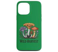 Custodia per iPhone 13 Pro Max Selvaggio Raccolta Cottagecore Funghi Foraggiamento