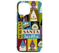 Custodia per iPhone 13 Pro Max Settimana Santa Siviglia Nazarenos Kawaii