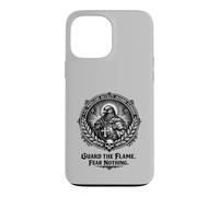 Custodia per iPhone 13 Pro Max Shax. Guardia la fiamma. Non temere nulla