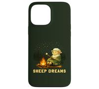 Custodia per iPhone 13 Pro Max Sheep Dreams - Campfire Marshmallow Camping