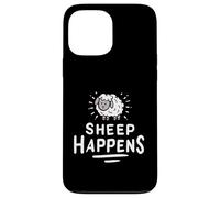 Custodia per iPhone 13 Pro Max Sheep Happens - Pastori e pastori di pecore