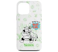 Custodia per iPhone 13 Pro Max Shrek Living My Best Life