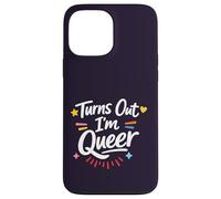 Custodia per iPhone 13 Pro Max Si scopre che sono queer - Divertente orgoglio LGBTQ+ in