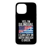 Custodia per iPhone 13 Pro Max Sì, sono bilingue, posso piangere sia in inglese che in greco