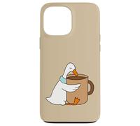 Custodia per iPhone 13 Pro Max Silly Goose Coffee Hug