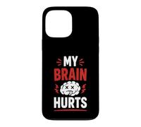 Custodia per iPhone 13 Pro Max Simple Funny gym workout quote My brain Hurts