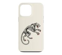 Custodia per iPhone 13 Pro Max Skull Panther: Traditional Tattooed Tattoo Inspired Clothing