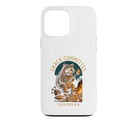 Custodia per iPhone 13 Pro Max Snack Committee Chairman, Raccoon Camping Humor