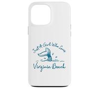 Custodia per iPhone 13 Pro Max Solo una ragazza che ama la coda di pesce sirena di Virginia Beach