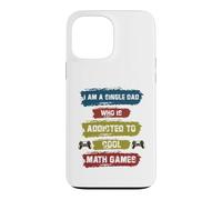 Custodia per iPhone 13 Pro Max Sono un papà single che è dipendente da Cool Math Games Gaming