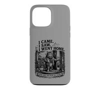 Custodia per iPhone 13 Pro Max Sono venuto, ho visto, sono andato a casa, divertente, introverso, gatto a casa