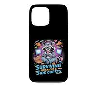 Custodia per iPhone 13 Pro Max Sopravvivere a snack e missioni secondarie Gamer