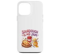 Custodia per iPhone 13 Pro Max Sourdough Is My Jam Funny Baking for Women Bakers Moms